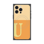 プレミアムパネル with MagSafe［ オリジナル - initial two tone - U orange ］