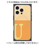 プレミアムパネル with MagSafe［ オリジナル - initial two tone - U orange ］