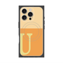 プレミアムパネル with MagSafe［ オリジナル - initial two tone - U orange ］