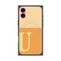 プレミアムパネル with MagSafe［ オリジナル - initial two tone - U orange ］