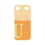 プレミアムパネル with MagSafe［ オリジナル - initial two tone - U orange ］