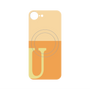 プレミアムパネル with MagSafe［ オリジナル - initial two tone - U orange ］