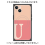 プレミアムパネル with MagSafe［ オリジナル - initial two tone - U pink ］