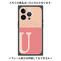 プレミアムパネル with MagSafe［ オリジナル - initial two tone - U pink ］