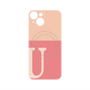 プレミアムパネル with MagSafe［ オリジナル - initial two tone - U pink ］