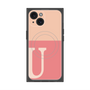 プレミアムパネル with MagSafe［ オリジナル - initial two tone - U pink ］