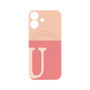 プレミアムパネル with MagSafe［ オリジナル - initial two tone - U pink ］