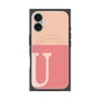 プレミアムパネル with MagSafe［ オリジナル - initial two tone - U pink ］