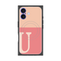 プレミアムパネル with MagSafe［ オリジナル - initial two tone - U pink ］