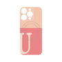 プレミアムパネル with MagSafe［ オリジナル - initial two tone - U pink ］