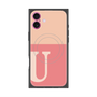 プレミアムパネル with MagSafe［ オリジナル - initial two tone - U pink ］