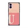 プレミアムパネル with MagSafe［ オリジナル - initial two tone - U pink ］