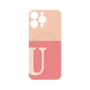 プレミアムパネル with MagSafe［ オリジナル - initial two tone - U pink ］