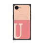 プレミアムパネル with MagSafe［ オリジナル - initial two tone - U pink ］