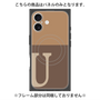 プレミアムパネル with MagSafe［ オリジナル - initial two tone - U brown ］