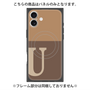プレミアムパネル with MagSafe［ オリジナル - initial two tone - U brown ］