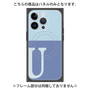 プレミアムパネル with MagSafe［ オリジナル - initial two tone - U blue ］