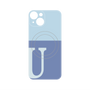 プレミアムパネル with MagSafe［ オリジナル - initial two tone - U blue ］
