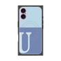 プレミアムパネル with MagSafe［ オリジナル - initial two tone - U blue ］