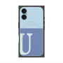 プレミアムパネル with MagSafe［ オリジナル - initial two tone - U blue ］