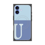 プレミアムパネル with MagSafe［ オリジナル - initial two tone - U blue ］
