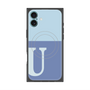 プレミアムパネル with MagSafe［ オリジナル - initial two tone - U blue ］