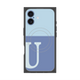 プレミアムパネル with MagSafe［ オリジナル - initial two tone - U blue ］
