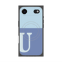 プレミアムパネル with MagSafe［ オリジナル - initial two tone - U blue ］