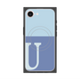 プレミアムパネル with MagSafe［ オリジナル - initial two tone - U blue ］
