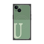 プレミアムパネル with MagSafe［ オリジナル - initial two tone - U green ］