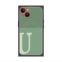 プレミアムパネル with MagSafe［ オリジナル - initial two tone - U green ］