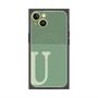 プレミアムパネル with MagSafe［ オリジナル - initial two tone - U green ］