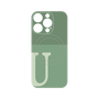 プレミアムパネル with MagSafe［ オリジナル - initial two tone - U green ］