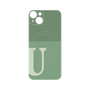 プレミアムパネル with MagSafe［ オリジナル - initial two tone - U green ］