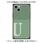 プレミアムパネル with MagSafe［ オリジナル - initial two tone - U green ］