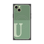 プレミアムパネル with MagSafe［ オリジナル - initial two tone - U green ］