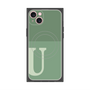 プレミアムパネル with MagSafe［ オリジナル - initial two tone - U green ］