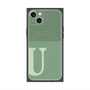プレミアムパネル with MagSafe［ オリジナル - initial two tone - U green ］