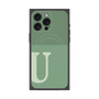 プレミアムパネル with MagSafe［ オリジナル - initial two tone - U green ］