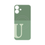 プレミアムパネル with MagSafe［ オリジナル - initial two tone - U green ］