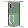 プレミアムパネル with MagSafe［ オリジナル - initial two tone - U green ］
