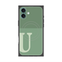 プレミアムパネル with MagSafe［ オリジナル - initial two tone - U green ］