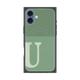 プレミアムパネル with MagSafe［ オリジナル - initial two tone - U green ］