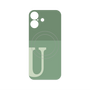 プレミアムパネル with MagSafe［ オリジナル - initial two tone - U green ］