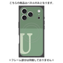 プレミアムパネル with MagSafe［ オリジナル - initial two tone - U green ］