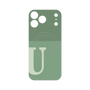 プレミアムパネル with MagSafe［ オリジナル - initial two tone - U green ］