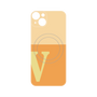 プレミアムパネル with MagSafe［ オリジナル - initial two tone - V orange ］