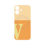 プレミアムパネル with MagSafe［ オリジナル - initial two tone - V orange ］