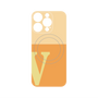 プレミアムパネル with MagSafe［ オリジナル - initial two tone - V orange ］