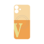 プレミアムパネル with MagSafe［ オリジナル - initial two tone - V orange ］